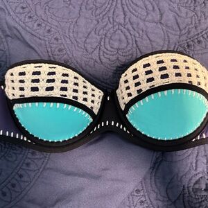 Victoria’s Secret swim top, strapless